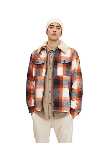 TOM TAILOR Męskie czapka beanie z wełny 1032851, 30318 - Nice Off White Melange, ONESIZE