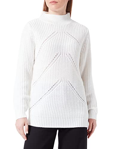 Blue Seven Damski sweter z golfem, Offwhite Orig, 38