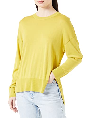 United Colors of Benetton Sweter damski, musztardowy żółty 38 M, M