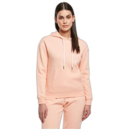 Urban Classics Damska bluza z kapturem w kolorze melanżu Bluza sportowa Kobiety , Papaja Melange , 5XL