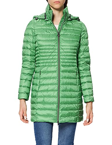 Geox Damski płaszcz puchowy D Jaysen, Zielony (Kelly Green), 40