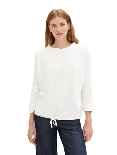 TOM TAILOR T-shirt damski, 10315 - Whisper White, M