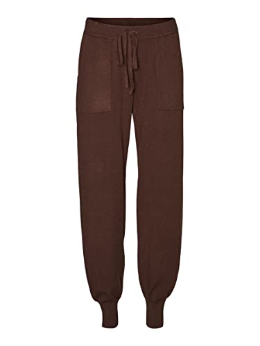 VERO MODA Damskie spodnie VMNANCY NW Pants GA NOOS, Coffee Bean, XS