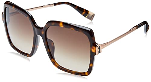 Furla SFU626 Okulary Shiny Havana, 58 damskie, Shiny Havana