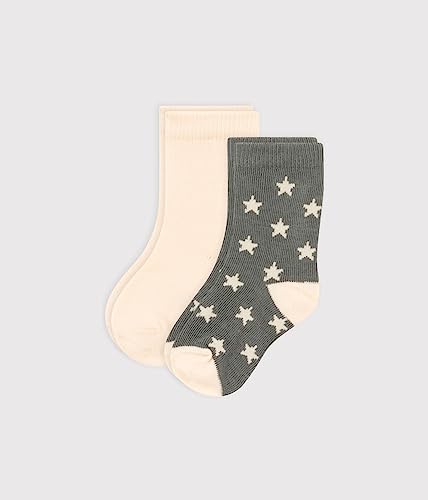 Petit Bateau Unisex Skarpety A08UV dla niemowląt, wariant 2, rozmiar 19/22 (6/12 miesięcy), Wariant 2, Size 19/22 (6-12 Month)