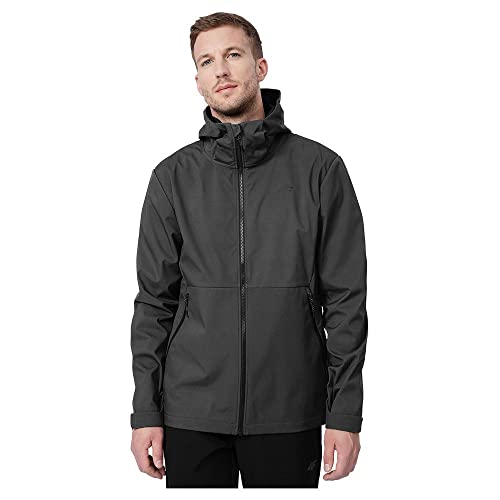 Kurtka męska 4F Softshell, DARK GREY, 3XL