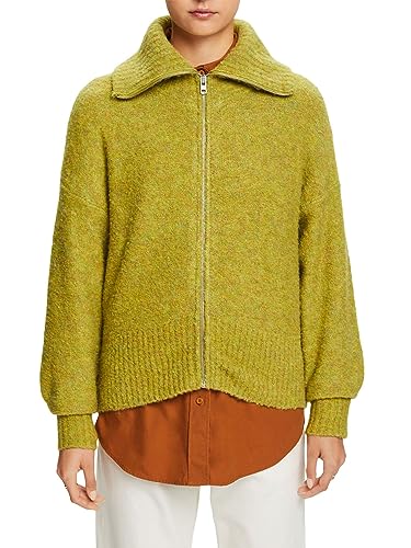 ESPRIT Damski kardigan z dzianiny, 329/Pistachio Green 5, XS