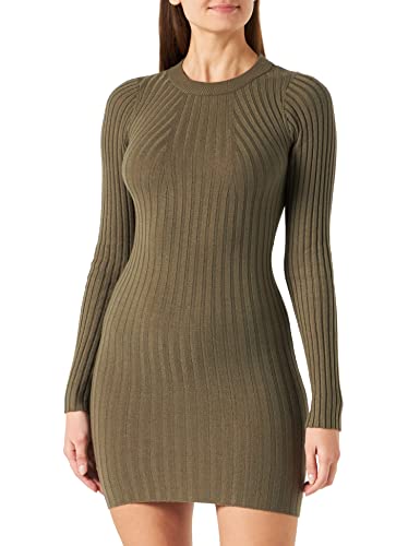 VERO MODA Sukienka damska VMKIKI LS O-Neck GA NOOS Sukienka Ivy Green, L