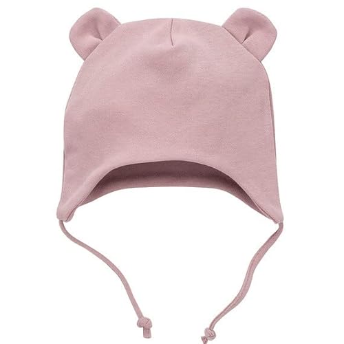 Pinokio Czapka Hello, 100% bawełna, różowa, dziewczęca, rozmiar 35-47 (35), Jasnoróżowy, 35