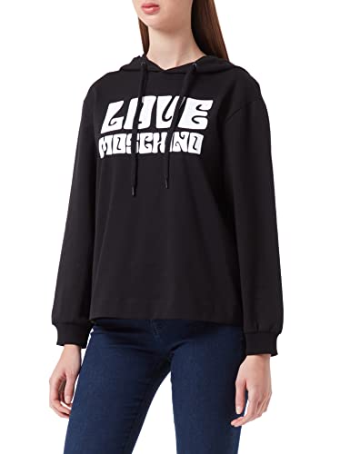 Love Moschino Bluza damska, czarny, 40