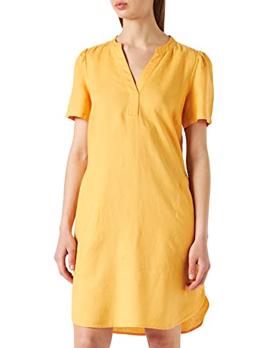 PART TWO Damska sukienka Aminasepw Dr Dress, Amber Yellow, 38
