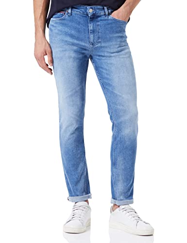 Tommy Jeans Spodnie męskie, Dżinsowa lekka, 36W / 36L