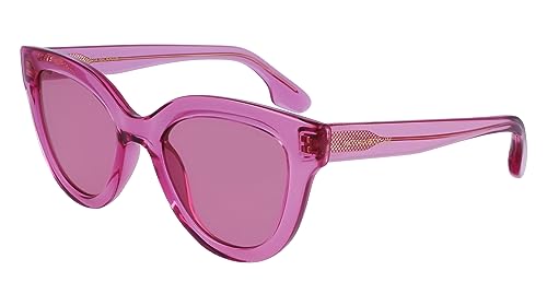Victoria Beckham Unisex Vb649s okulary przeciwsłoneczne, 601 różowe, 52, 601 Róża, 52