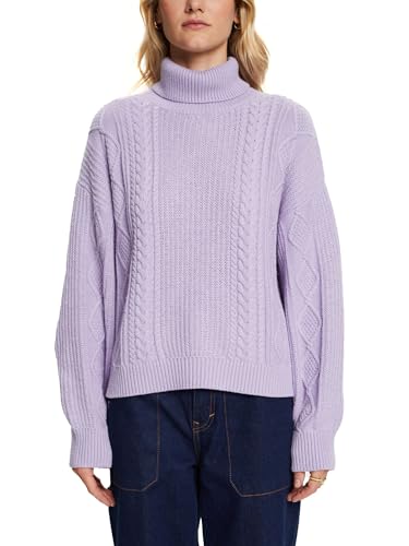 ESPRIT Sweter damski, 570/lawendowy, XS