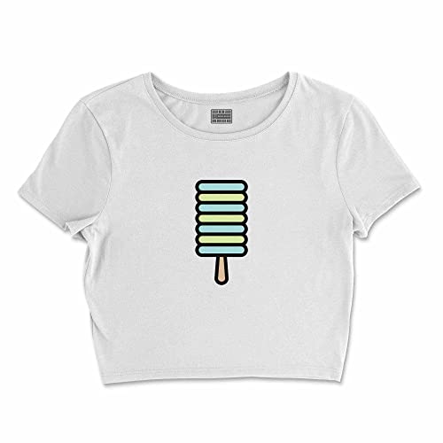 Bona Basics, Koszulka damska z nadrukiem cyfrowym,%100 bawełna, biała, casualowa, topy damskie, rozmiar: M, biały, M Krótki