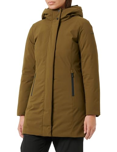 Geox Damska kurtka W Spherica, ciemnooliwkowy, 40