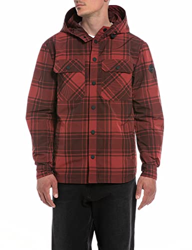 Replay Męska kurtka M8322, 010 wielokolorowa, XL, 010 Multicolor, XL