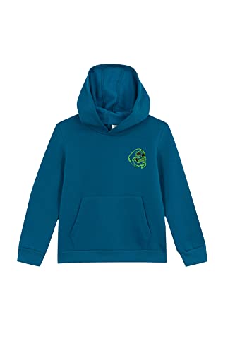 DeFacto Bluza chłopięca z kapturem, Petrol, 9-10 lat