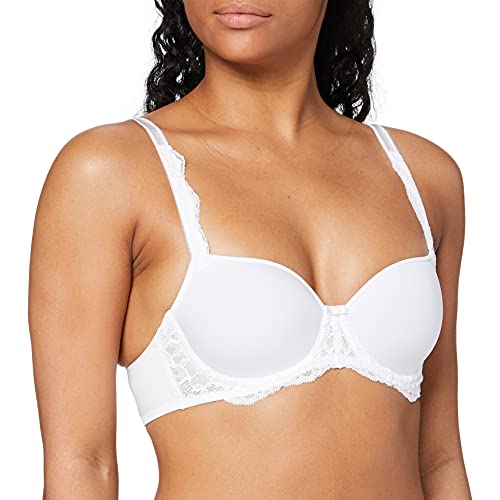 Triumph Amourette Charm Formowany gładki biustonosz z fiszbinami US, white, 70C