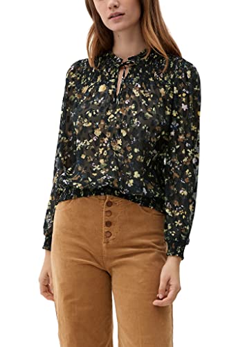 s.Oliver Women's 2120835 Bluzka damska, czarna, 32