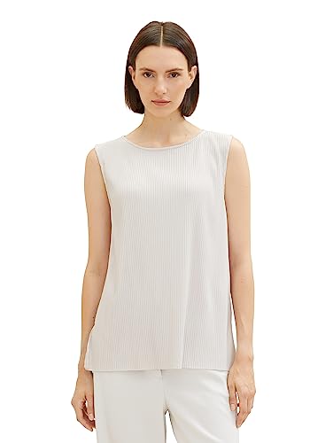TOM TAILOR top damski, 16339 - Clouds Grey, XS