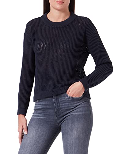 TOM TAILOR Denim Damski Sweter z dzianiny 1033046, 10668 - Sky Captain Blue, XL