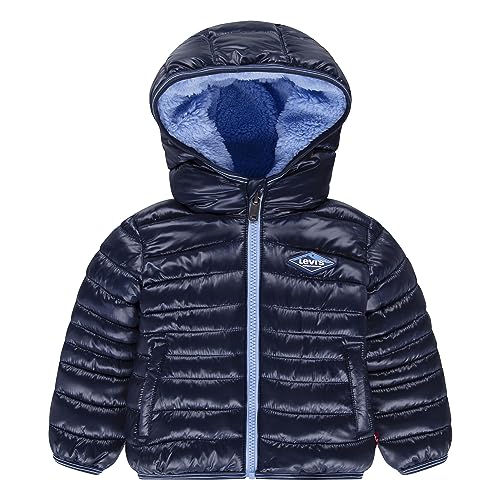 Levi's Kids LVB SHERPA LINED MDWT PUFFER J, Sukienka Blues, 3 miesi?cy