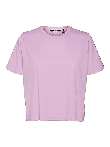 VERO MODA Women's VMLUNA SS TOP NOOS T-Shirt, cukierki, M, cukierek, M