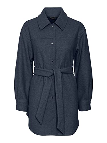 bestseller a/s Damska kurtka VMVINCE AW22 GA CP, Ombre Blue/Szczegóły: melanż, M