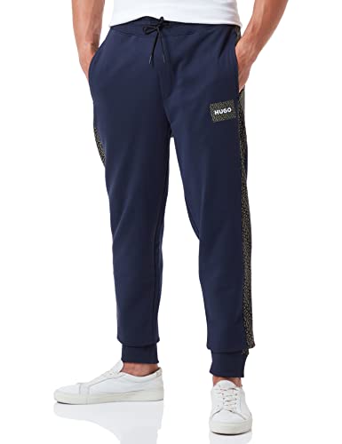 HUGO spodnie dresowe męskie dacino, Dark Blue405, S