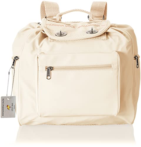 Mandarina Duck Damski plecak przydatny, Macadamia, rozmiar uniwersalny, Macadamia, jeden rozmiar