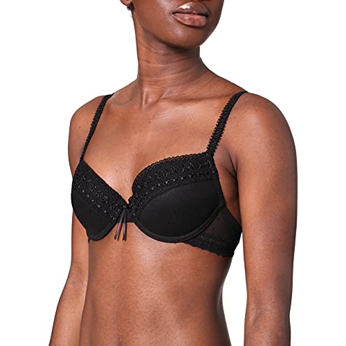 Selene - Biustonosz Casandra Push Up, Negro, 105B