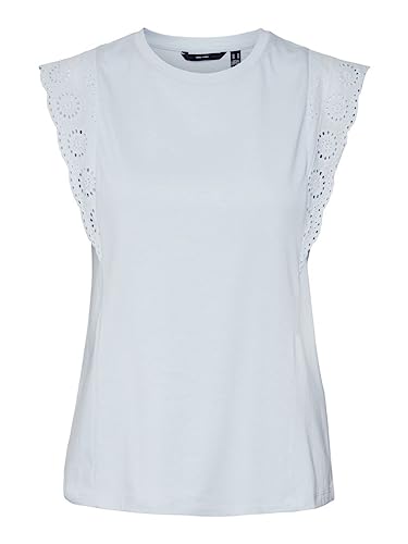VERO MODA Vmhollyn Ss Noos Top damski, Skyway, XL