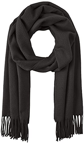Pieces Damski Pccella długi szalik Noos Bc, Czarny, Rozmiar uniwersalny