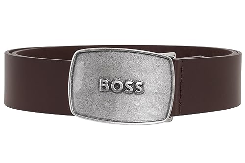 BOSS Męski pasek Icon-EP_Sz40, ciemny brąz 202, 115, Dark Brown202