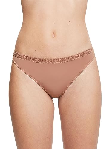 ESPRIT Damskie majtki typu stringi z mikro laceband RCS, beżowy (skin beige), 44