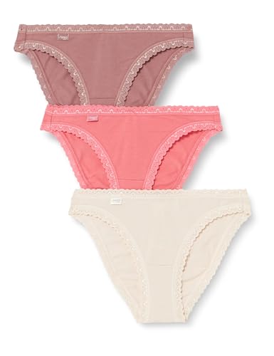 Sloggi Damskie stringi 24/7, weekendowe C3P, wiele kolorów 7, 40, Multiple Colours 7, 40