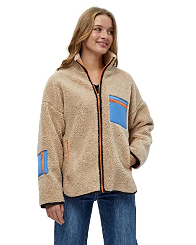 Desires Damska kurtka Miś Kamie, Ciepły piasek, XL