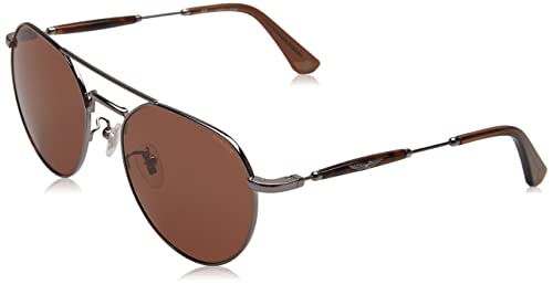 Police Unisex SPLF14 okulary przeciwsłoneczne, czarne, 55, czarny, 55