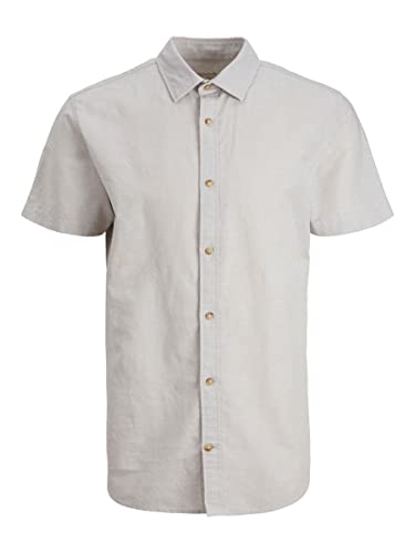 JACK & JONES Koszula męska, Crockery/Fit:slim Fit, M