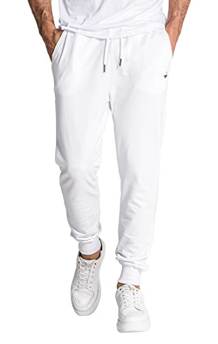 Gianni Kavanagh White Essential Scorpio Joggers Spodnie męskie, Biały, M