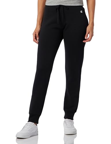 Mistrz Legacy Podstawy W-Light Powerblend Fleece Rib Cuff damskie spodnie dresowe, Czarny, M