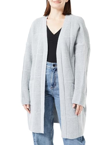 Jalene Damski otwarty kardigan 15624758-JA03, szary, XL/XXL, szary, XL-XXL