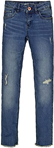Garcia Kids Jeansy dziewczęce, Dark Used, 152 cm