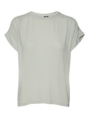 VERO MODA Women's VMALMA SL Wide JRS Top, Reseda, M, Reseda, M