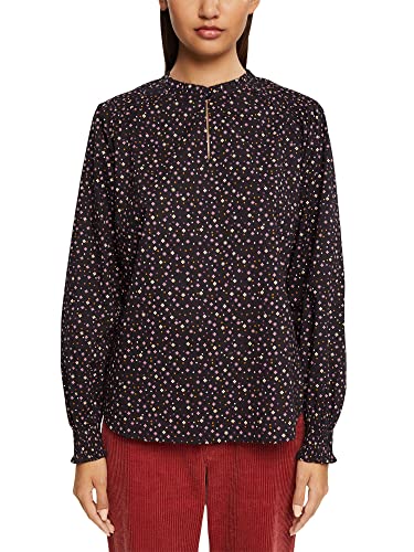 edc by ESPRIT Bluzka damska 102CC1F303, 003/BLACK 3, L