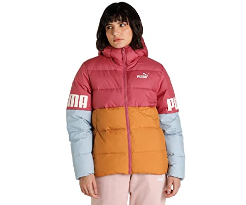 PUMA Damska bluza z kapturem Power Hooded Down Puffer, Dusty Orchid, S