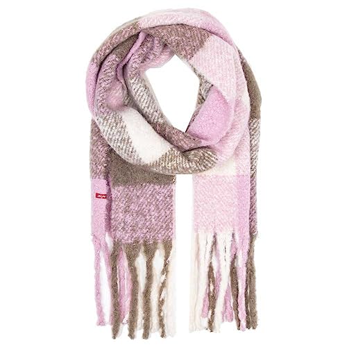 Levi's damski pled szalik damski, Regular White, rozmiar uniwersalny