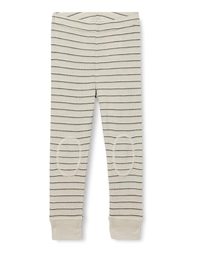 NAME IT Chłopięce NMMWOMI Wool/MODAL LONGJOHN XXIII legginsy, jasnoszary melanż, 98, jasnoszary melanżowy, 110