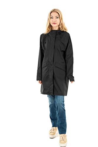ICHI IHTAZI JA JA - Windbreaker/kurtka przeciwdeszczowa - 20102965, Black (10001), L